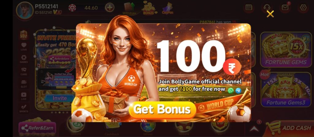 bolly game login apk